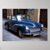 Nice Morris Minor Convertible Tourer Poster (Voorkant)