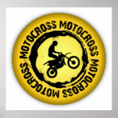 Nice Motocross Seal 1 Poster (Voorkant)