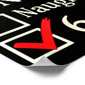 Nice Naughty 67 Christmas Brain Rot  Poster (Hoek)