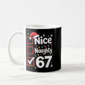 Nice Naughty 67 Christmas Costume 67 Meme Men Wome Koffiemok (Links)
