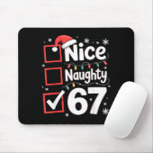 Nice Naughty 67 Christmas Costume 67 Meme Men Wome Muismat (Met muis)