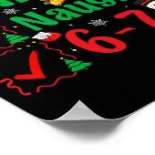 Nice Naughty 67 Christmas List Six Seven Meme Boy  Poster (Hoek)
