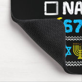 Nice Naughty 67 Six Seven Ugly Hanukkah Sweater Ch Muismat (Hoek)
