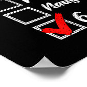 Nice Naughty 6 7 Meme 6 7 Christmas Six Seven Xmas Poster (Hoek)