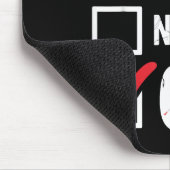 Nice Naughty 6 7 Meme Funny Christmas Six Seven Xm Muismat (Hoek)