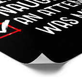 Nice Naughty An Attempt Was Made Christmas List  Poster (Hoek)