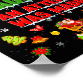 Nice Naughty An Attempt Was Made Christmas Xmas Me Poster (Hoek)