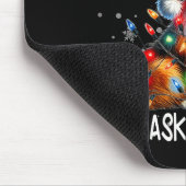 Nice Naughty Ask My Dog Christmas List Xmas  Muismat (Hoek)