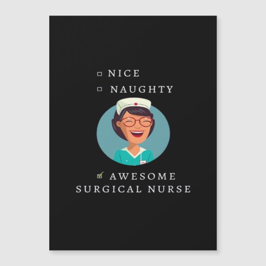 Nice Naughty Awesome Surgical Nurse  (Voorkant)