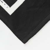 Nice Naughty Bruh Boys Funny Christmas List Family Fleece Deken (Hoek)