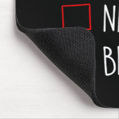 Nice Naughty Bruh Christmas Family Matching Muismat (Hoek)