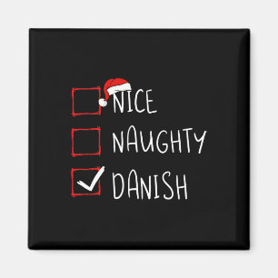 Nice Naughty Danish Kerstmis Denemarken Heritage R Magneet