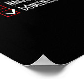 Nice Naughty Dominican Christmas List   Poster (Hoek)