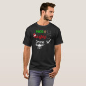 Nice Naughty Drone Pilot Remote Pilot Quadcopter A T-shirt (Voorkant volledig)