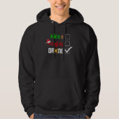 Nice Naughty Drone Pilot Remote Pilot Quadcopter O Hoodie (Voorkant)