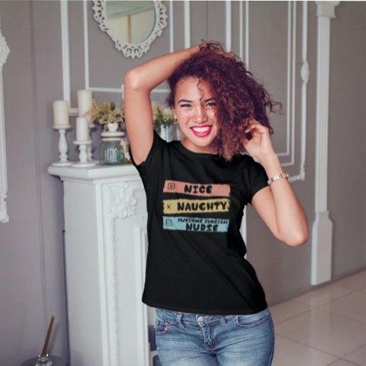 Nice Naughty Geweldige chirurgische ingreep T-shirt