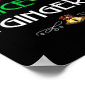 Nice Naughty Ginger Group Matching Christmas Poster (Hoek)