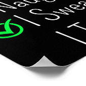 Nice Naughty I Swear I Tried Christmas Checklist S Poster (Hoek)