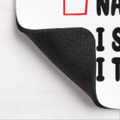 Nice Naughty I Swear I Tried  Muismat (Hoek)