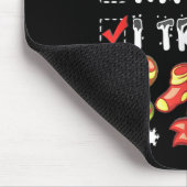 Nice Naughty I Tried Funny Candy Christmas Pajama  Muismat (Hoek)