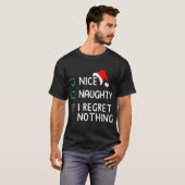 Nice Naughty, ik betreur het dat er niets is van k T-shirt (Voorkant volledig)