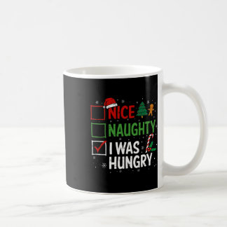 Nice Naughty, ik was hongerige kerstpajama's Li Koffiemok
