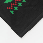 Nice Naughty Innocent tot bewezen Guilty Christma Fleece Deken (Hoek)