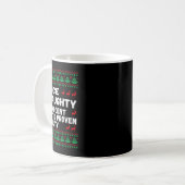 Nice Naughty Innocent tot bewezen Guilty Christma Koffiemok (Voorkant links)