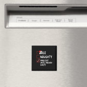 Nice Naughty Innocent tot bewezen Guilty Christma Magneet (Insitu (Vaatwasser))