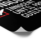 Nice Naughty Innocent tot bewezen Guilty Christma Poster (Hoek)
