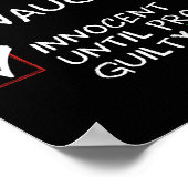 Nice Naughty Innocent tot bewezen Guilty Christma Poster (Hoek)