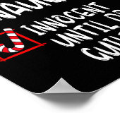 Nice Naughty Innocent tot bewezen Guilty Christma Poster (Hoek)