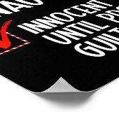 Nice Naughty Innocent tot bewezen Guilty Christma Poster (Hoek)