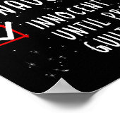 Nice Naughty Innocent tot bewezen Guilty Christma Poster (Hoek)