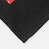 Nice Naughty Innocent tot bewezen Guilty Funny Ch Fleece Deken (Hoek)