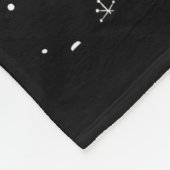 Nice Naughty Innocent Until Proven Guilty Christma Fleece Deken (Hoek)