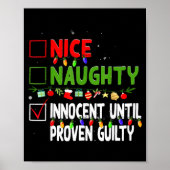 Nice Naughty Innocent Until Proven Guilty Family C Poster (Voorkant)