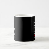 Nice Naughty Insufficient Evidence Funny Christmas Koffiemok (Center)