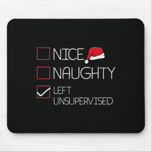 Nice Naughty liet zonder toezicht kerstpyjama fu Muismat
