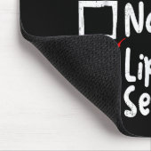 Nice Naughty Lips Funny Christmas List Family Matc Muismat (Hoek)