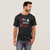 Nice Naughty Literature s Freedom Fighter Christma T-shirt (Voorkant volledig)