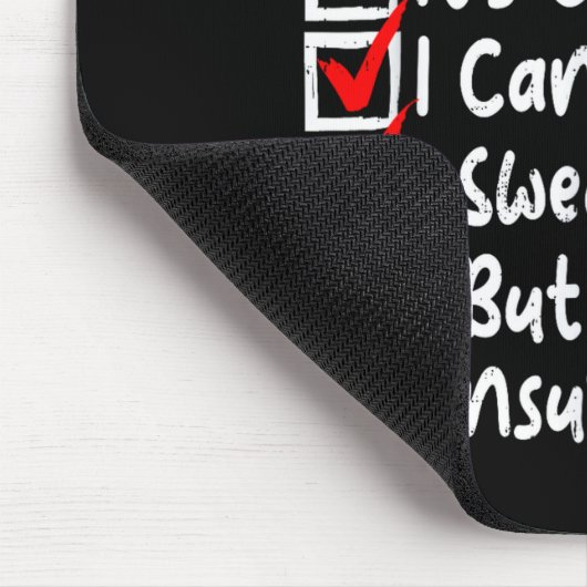 Nice Naughty Multi Checklist Funny Christmas List Muismat (Hoek)