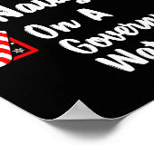 Nice Naughty On A Government Watch List Christmas Poster (Hoek)