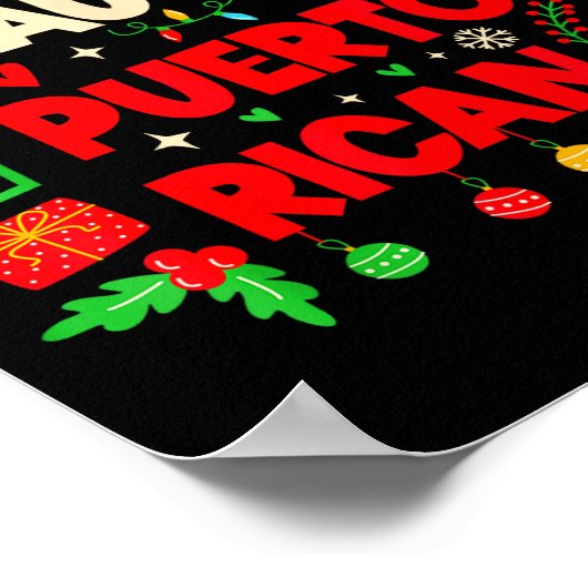 Nice Naughty Puerto Rican Puerto Rico Women Christ Poster (Hoek)