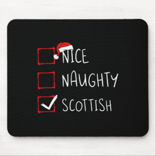Nice Naughty Scottish Kerstmis Heritage Muismat