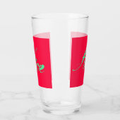 Nice neon Happy face – Happiness – smiling face Glas (Links)