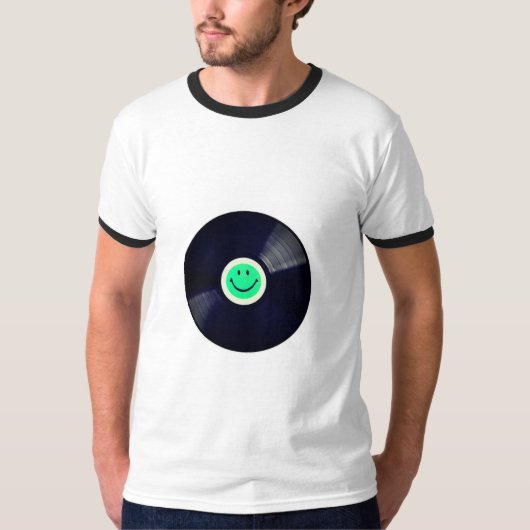 Nice neon Happy face – Happiness – smiling face T-shirt (Voorkant)