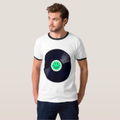 Nice neon Happy face – Happiness – smiling face T-shirt (Voorkant volledig)