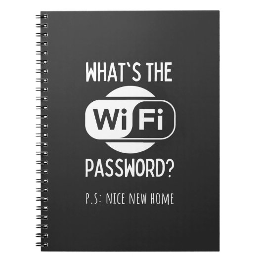 nice new home notitieboek (Voorkant)