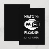 nice new home notitiekaartje (Voorkant / Achterkant)